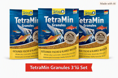 TetraMin Granules 15gr 3lu set