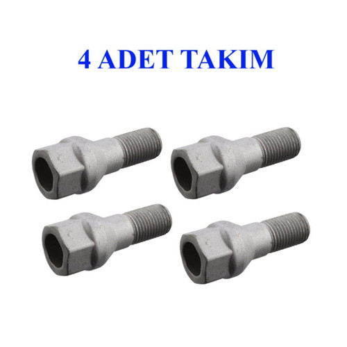 4 adet BİJON CİVATASI (AA.17 M12X1.25X22) DOBLO YM EGEA FİORİNO NEMO BİPPER OPEL FORD