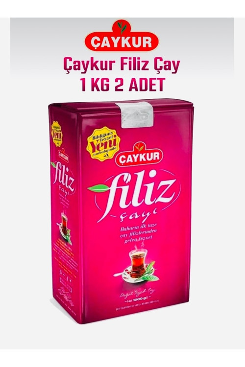 FİLİZ ÇAYI 1000 GR X 2 ADET SİYAH DÖKME ÇAY