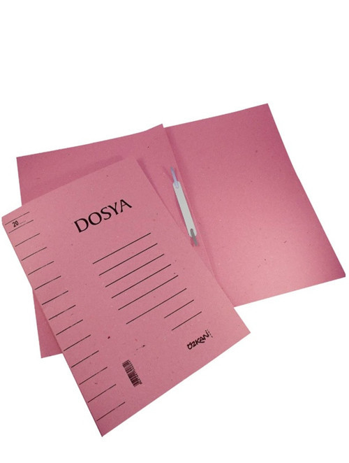 Tam Kapak Pembe Dosya - 6 adet