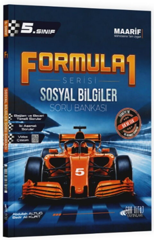 5. Sınıf Sosyal Bilgiler Formula 1 Soru Bankası Son Viraj Yayınları