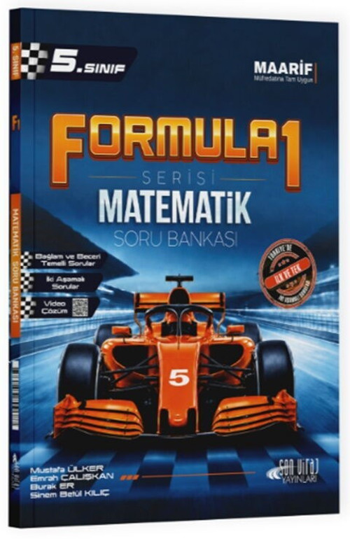 5. Sınıf Matematik Formula 1 Soru Bankası Son Viraj Yayınları