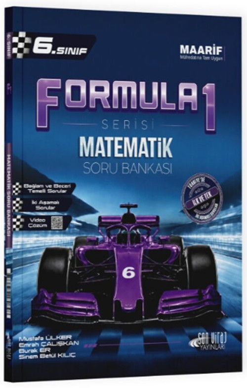 6. Sınıf Matematik Formula 1 Soru Bankası Son Viraj Yayınları