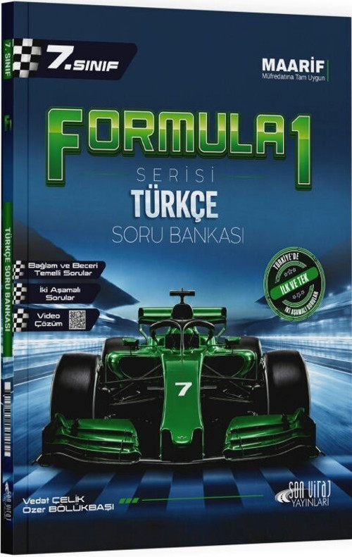 7. Sınıf Türkçe Formula 1 Soru Bankası Son Viraj Yayınları