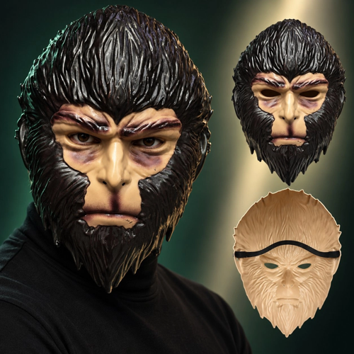 Maymun Kral Wukong Plastik Yüz Maskesi Bx40
