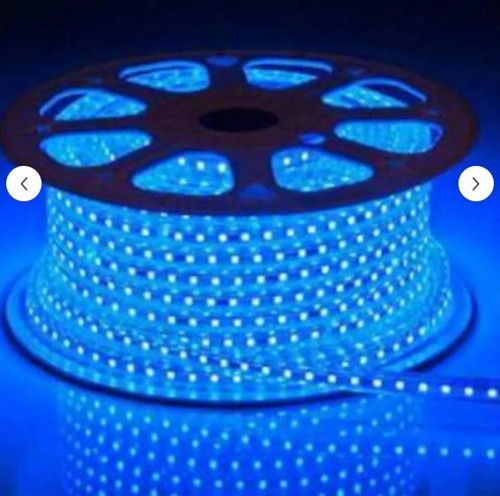 Metrede 120 Ledli 1 Metre Mavi Işık 220 Volt İç Ve Dış Mekan Uyumlu Şerit Led İstediğiniz Metre Alab