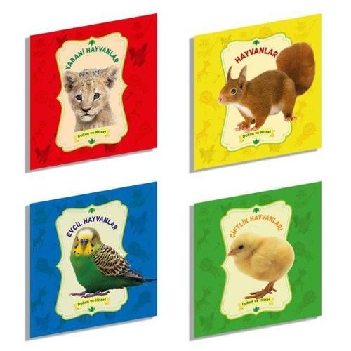 Dokun ve Hisset Seti - 4 Kitap Takım