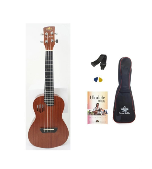 PCK-240M MAUN CONCERT UKULELE SET(KILIF-ASKI-METHOD-PENA HEDİYELİ)