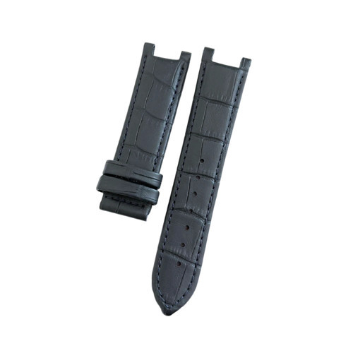 Guess Uyumlu 22 mm Hakiki Deri Saat Kordonu Klipsli Model - Lacivert