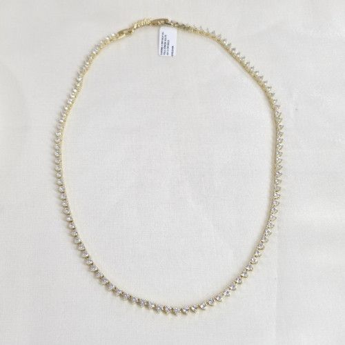 XUPING 4 MM KALP SU YOLU ZİNCİR KOLYE 43+2 CM GOLD
