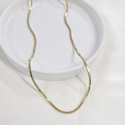 XUPING 2 MM KARE ZİNCİR KOLYE 50 CM GOLD