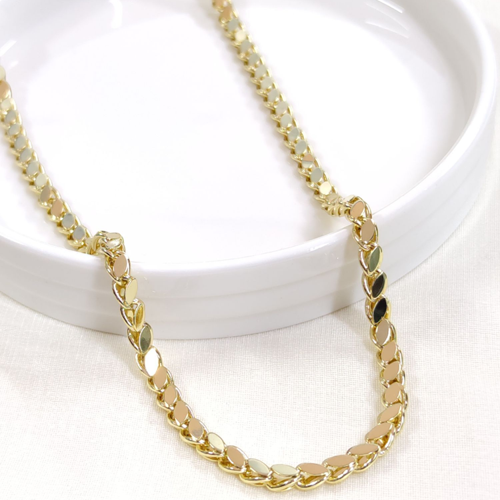 XUPING 5 MM ARPA ZİNCİR 50 CM KOLYE GOLD