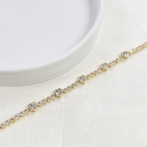XUPING 6 MM SU YOLU KALP BİLEKLİK 16+2 CM GOLD