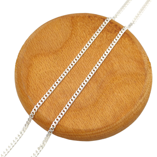 3 MM GURMET ERKEK GÜMÜŞ ZİNCİR KOLYE 65 CM