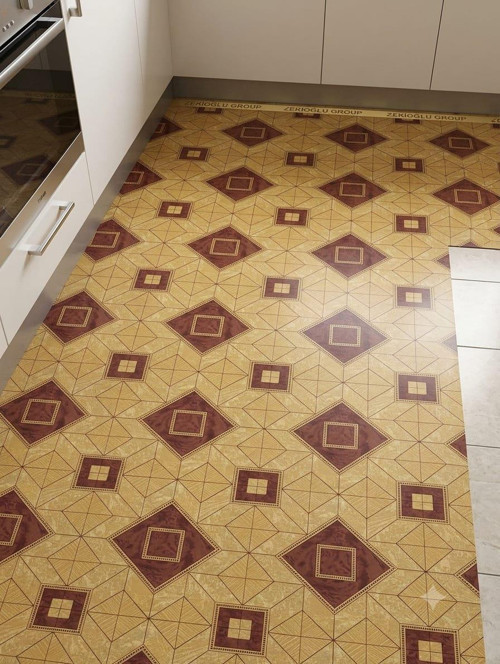 Muşamba 150 CM X 3 METRE 0.5 MM Yer Kaplama Zemin Döşeme Örtüsü BALKON MUŞAMBASI MUTFAK DÖŞEME