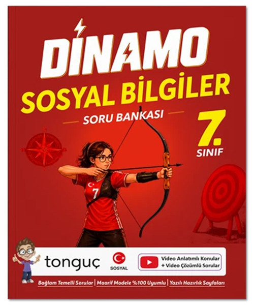7. Sınıf Dinamo Sosyal Bilgiler Soru Bankası Tonguç yayınları