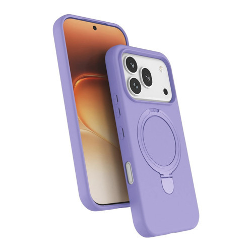 Mey İthalat® Huawei Honor 600 Pro Regal Magsafe Standlı Kapak - Lila