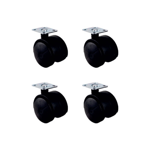 Büyük Plastik Tablalı Teker - 50MM HKS126 - 4 Adet