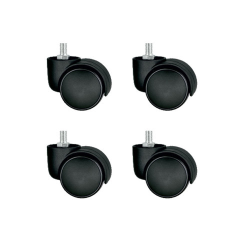 Bürosit Plastik Vidalı Teker - 50MM HKS152 - 4 Adet