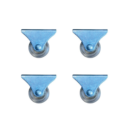 Furç Sabit Teker - 38MM - Şeffaf HKS237 - 4 Adet