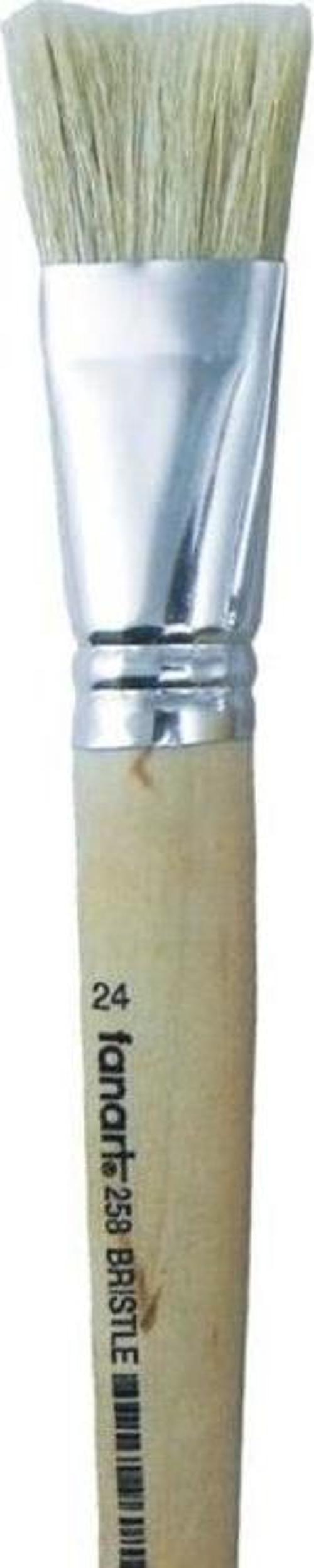 Seri 258 Sert Kıllı Yassı Fırça No:24