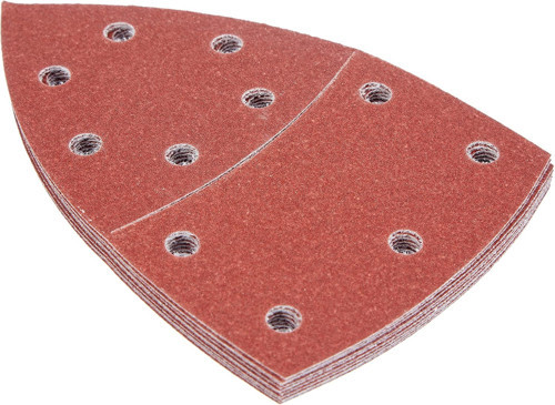 Accessories Zımpara Kağıdı (Çoklu Zımpara Makinesi için, Farklı Malzemeler, 10 Adet, 102 x 62/93 mm, Granülasyon 120)