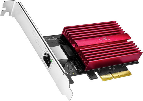 PE10G WOL 10.000Mbps Multi-Gigabit PCI Express Ethernet Ağ Kartı