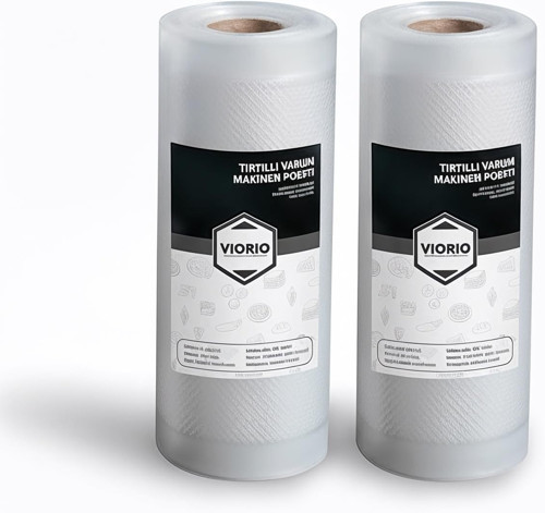 10 Metre Tırtıklı Rulo Vakum Poşeti Torbası (SEÇENEKLİ) (25 cm)