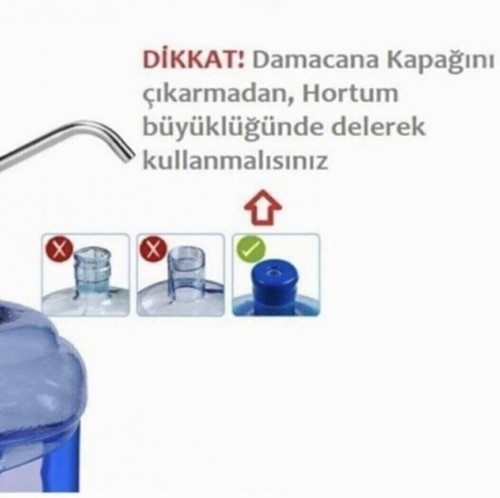 Damacana Su Pompası Şarjlı Otomatik