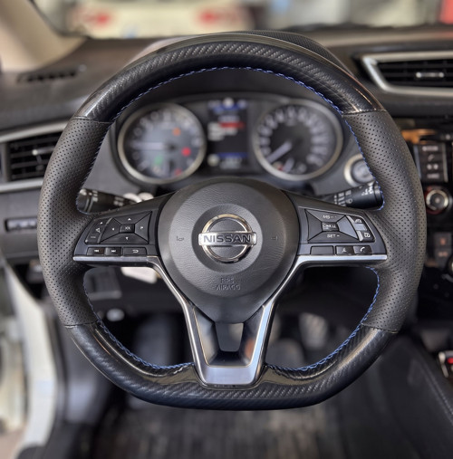 Nissan X-Trail 2017-2019 Qashqai 2018 Rogue (Spor) 2017-2019 Araca Direksiyon Kılıfı