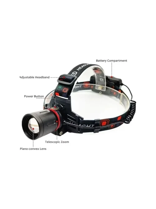 Ws-2080 Profesyonel Kafa Lambası 3000 Lümen 40 Watt