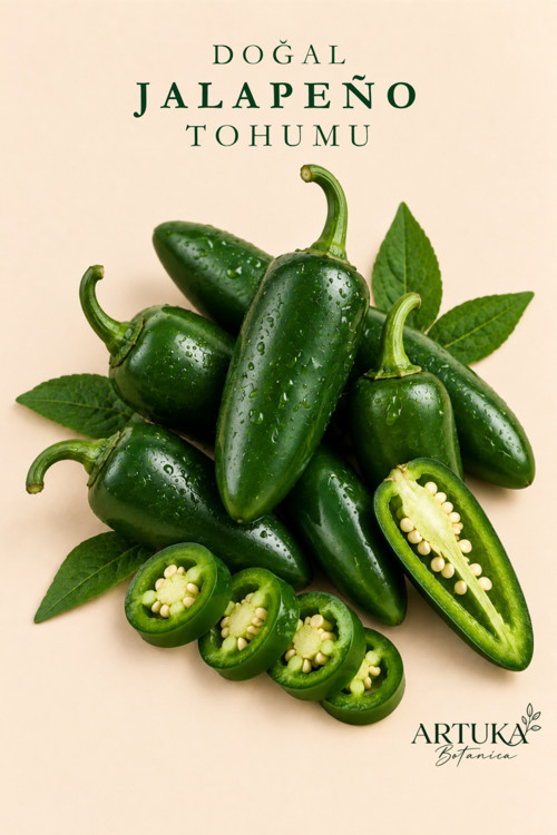 Doğal Jalapeno Biber Tohumu (100 Ad) | Ata Tohum