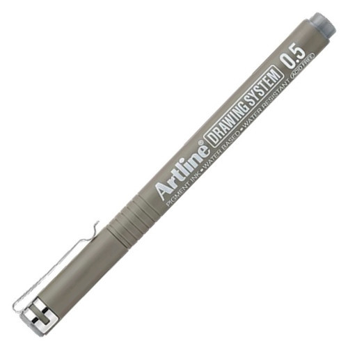 Teknik Çizim Kalemi 0.5mm Grey - Gri