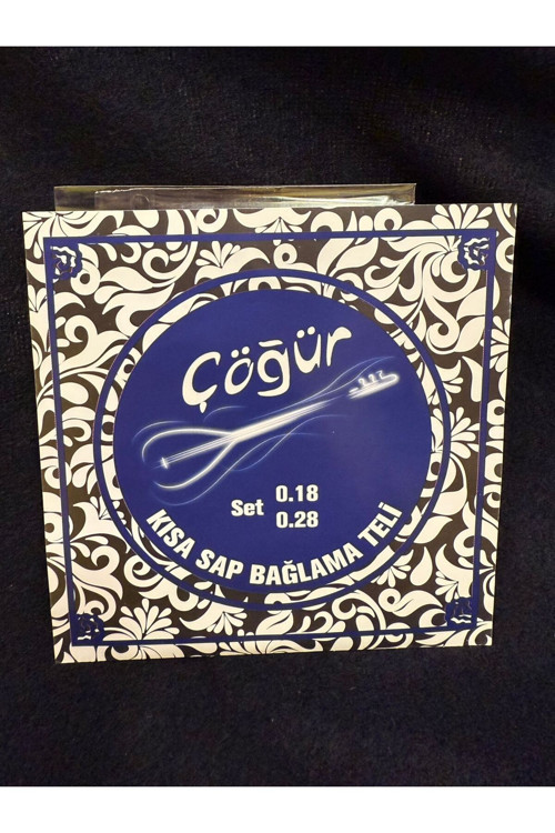 Çöğür Kısa Sap Bağlama Teli 018-028 ( Takım)