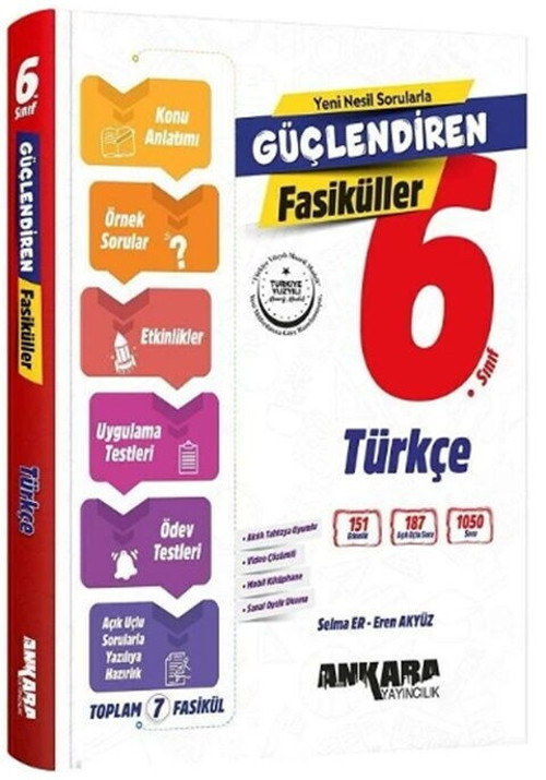 6. Sınıf Türkçe Güçlendiren Fasiküller Ankara Yayıncılık