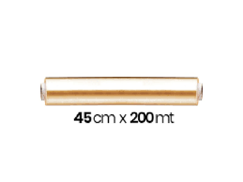 45CM X 200MT PVC GIDA STREÇ FİLM DÖKME