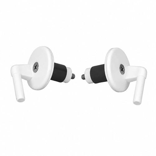2PCS ÜSTTEN SIKMALI PLASTİK KLOZET KAPAK MENTEŞESİ VİDASI