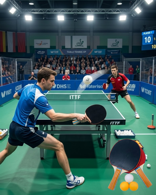 Masa Tenisi Oyun Seti 2 Raket 3 Top Evde Spor Eğlence