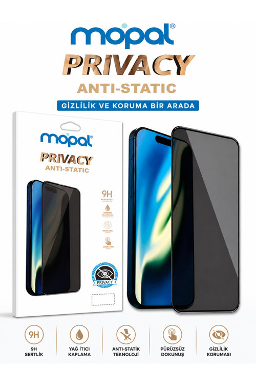İphone 15 Uyumlu Tam Kaplayan Hayalet Ekran Koruyucu
