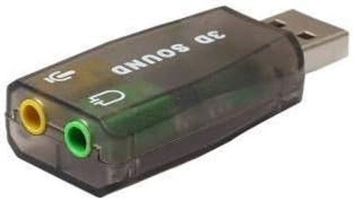 4504 5+1 Harici Usb Ses Kartı 3.5mm Kulaklık Mikrofon Çevirici Dönüştürücü
