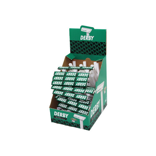 DERBY TEK BIÇAK 100PCS BANYO SAPLI JİLET