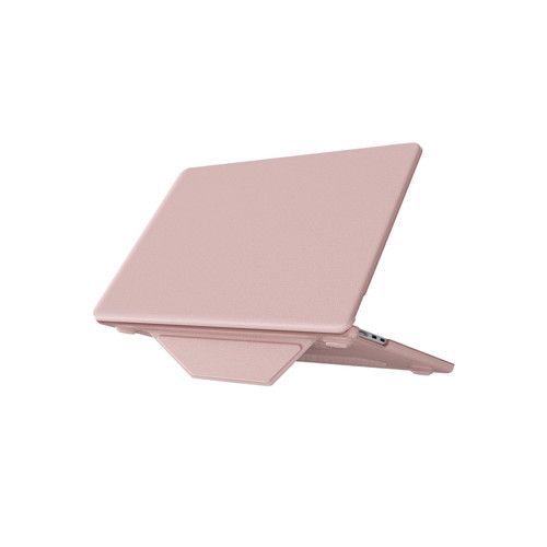 Macbook Air 15 2024 Macbook Deri Kapak - Pembe