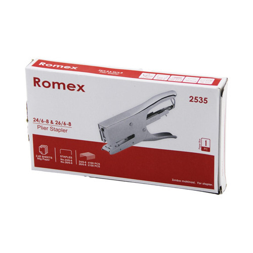 PENSE MODEL ÇELİK ZIMBA MAKİNESİ 24 /6-8 - 26 /6-8 56MM 100-150PCS TEL HAZNE 2-45 SAYFA= 80GR