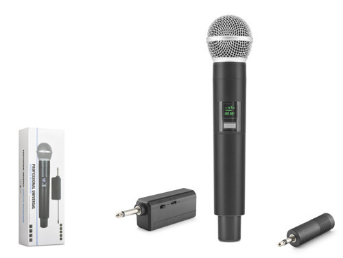 Uhf Kablosuz Mikrofon 6.35 Mm Siyah HDX2801
