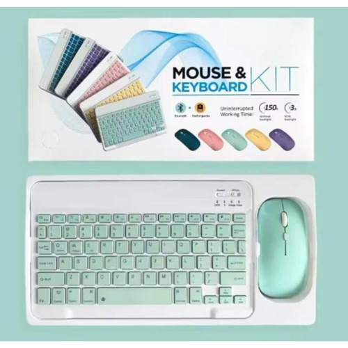 ZR20Km Yeşil Kablosuz Klye Mouse Set