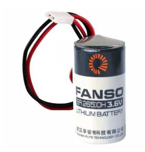 ER26500H Kablolu Konnektörlü (51005-2P) 3.6V Lithium Pil (Li-SOCL2)