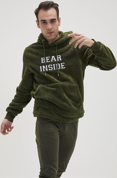 Erkek Sweatshirt Bear Plush