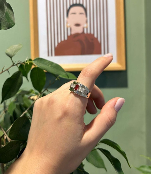 Pembe Taşlı YSX Jewelry Yüzük