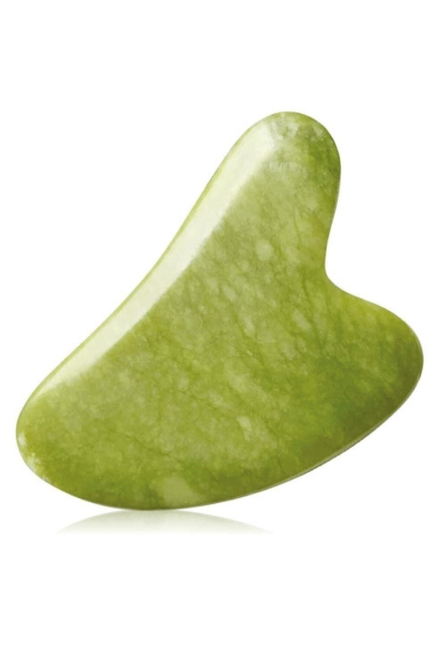 Kalp Yeşim Gua Sha Yüz Masaj Taşı