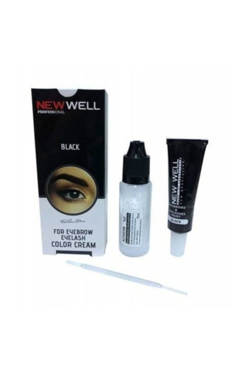 Makeover Black Kaş Kirpik Boyası Siyah-Kirpik Lifting Boyası